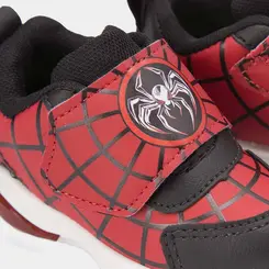 Tênis Casual Bebê Vertus Aranha Led Vermelho