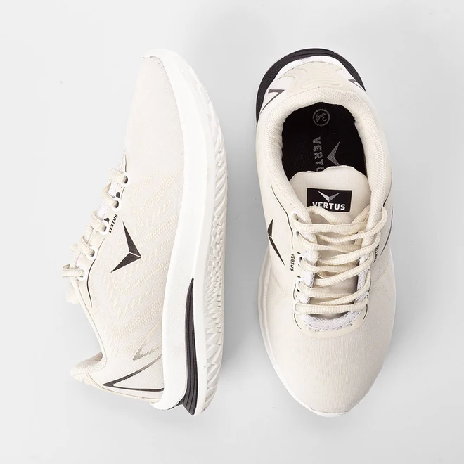 Tênis Esportivo Feminino Vertus Off White