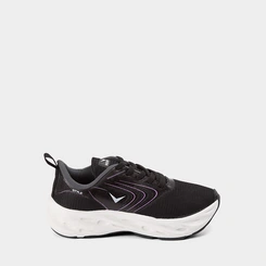 Tênis Esportivo Feminino Vertus Preto