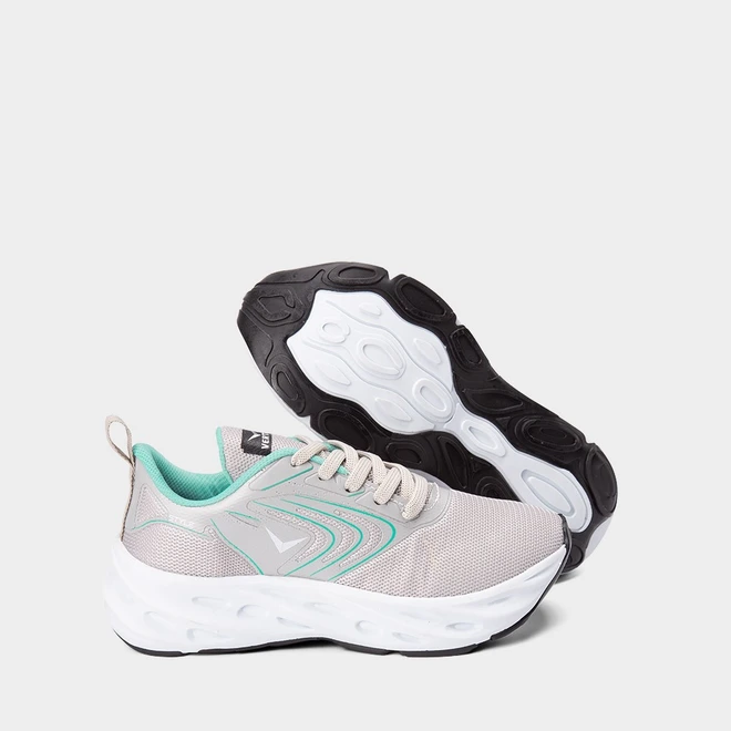 Tênis Esportivo Feminino Vertus Cinza
