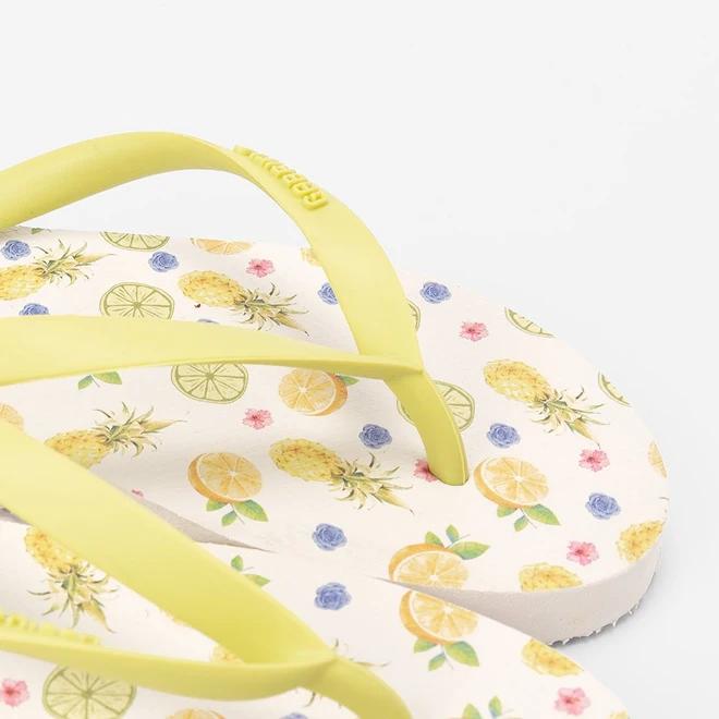 Chinelo Feminino Gabriela Frutas Verde