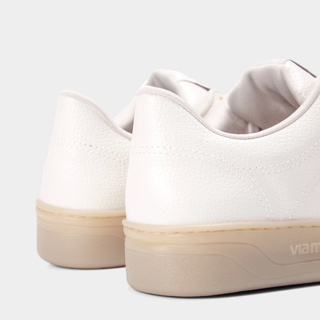 Tênis Viamarte Casual Pespontos Branco