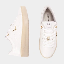 Tênis Viamarte Casual Pespontos Branco