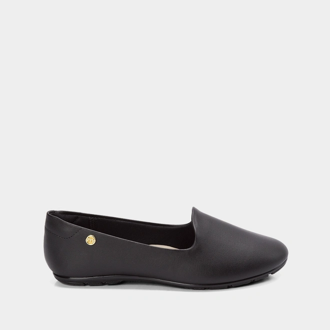 Sapatilha Feminina Moleca Basic Preto