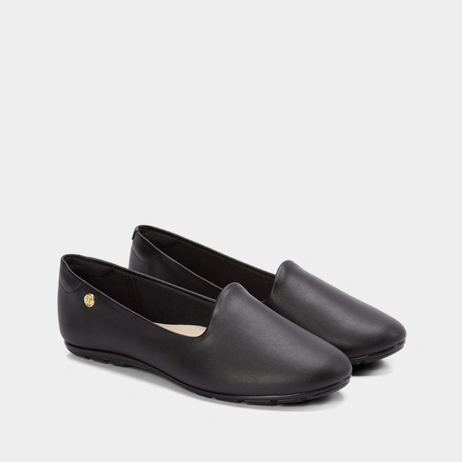 Sapatilha Feminina Moleca Basic Preto