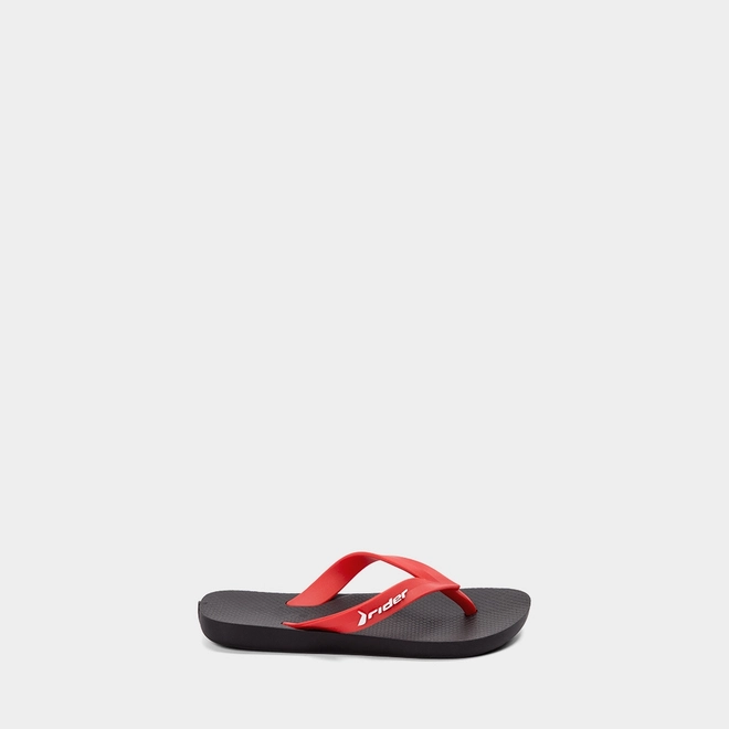 Chinelo Infantil Rider Feel Light Vermelho & Preto