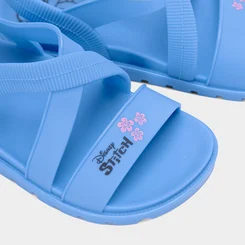 Sandália Infantil Grendene Kids + Brinde Bolsa Do Stitch Azul