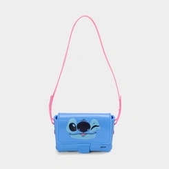 Sandália Infantil Grendene Kids + Brinde Bolsa Do Stitch Azul