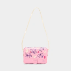 Sandália Infantil Grendene Kids + Brinde Bolsa Do Stitch Rosa