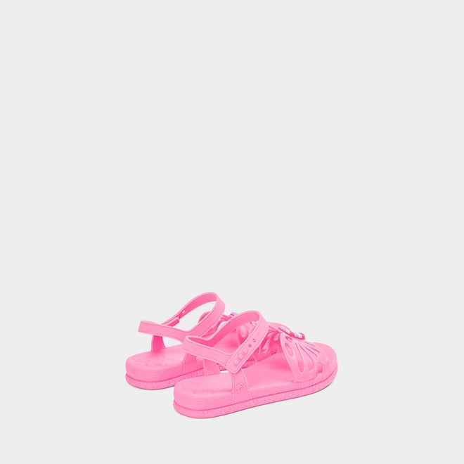 Sandália Infantil Grendene Kids Barbie + Brinde Mochila Borboleta Rosa