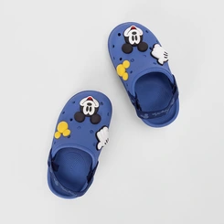 Babuche Infantil Grendene Kids Mickey Mouse Azul