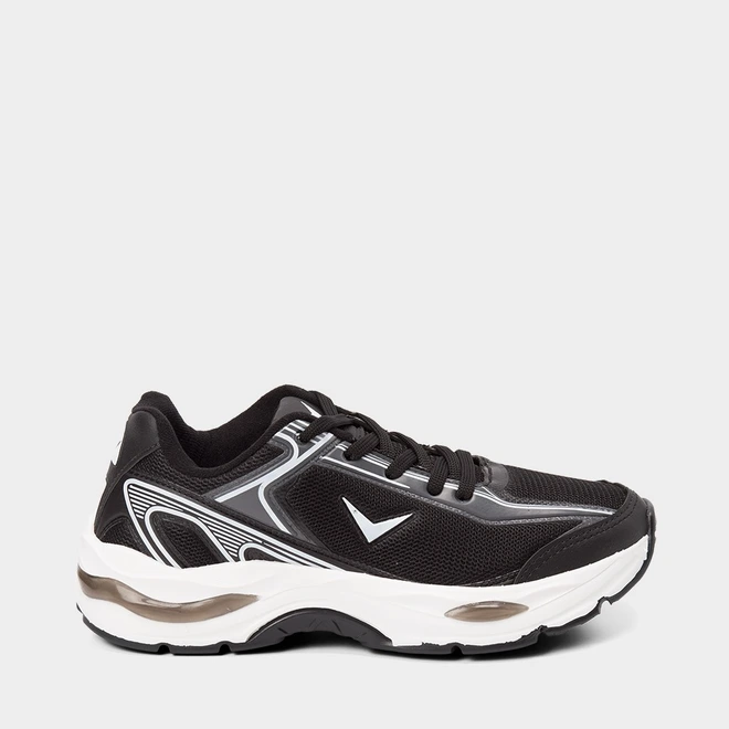 Tênis Esportivo Masculino Vertus Preto