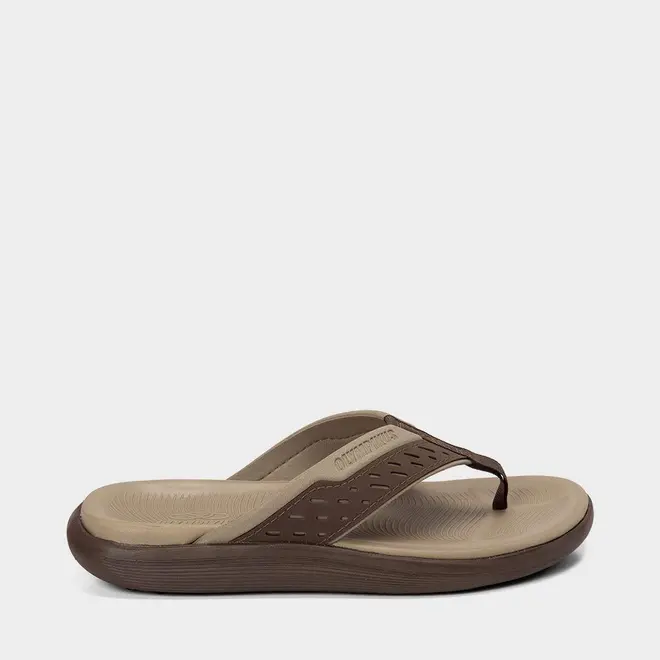 Chinelo Masculino Olympikus Caraíva Marrom