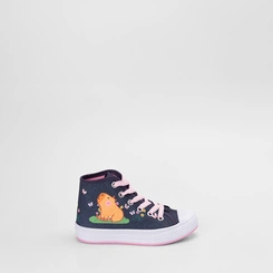 Tênis Casual Cano Baixo Infantil Gabrielinha Capivara Azul