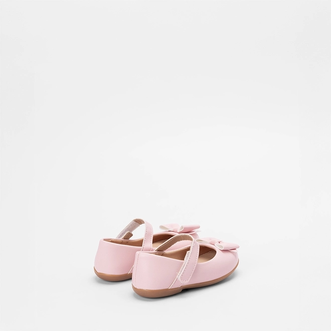 Sapatilha Boneca Infantil Gabrielinha Laço Rosa