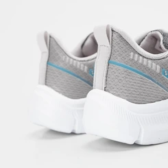 Tênis Esportivo Kappa Sport Mesh Detalhes Azul & Cinza
