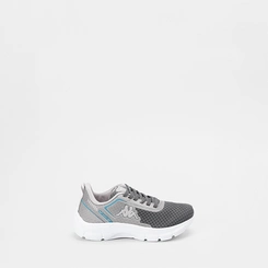Tênis Esportivo Kappa Sport Mesh Detalhes Azul & Cinza