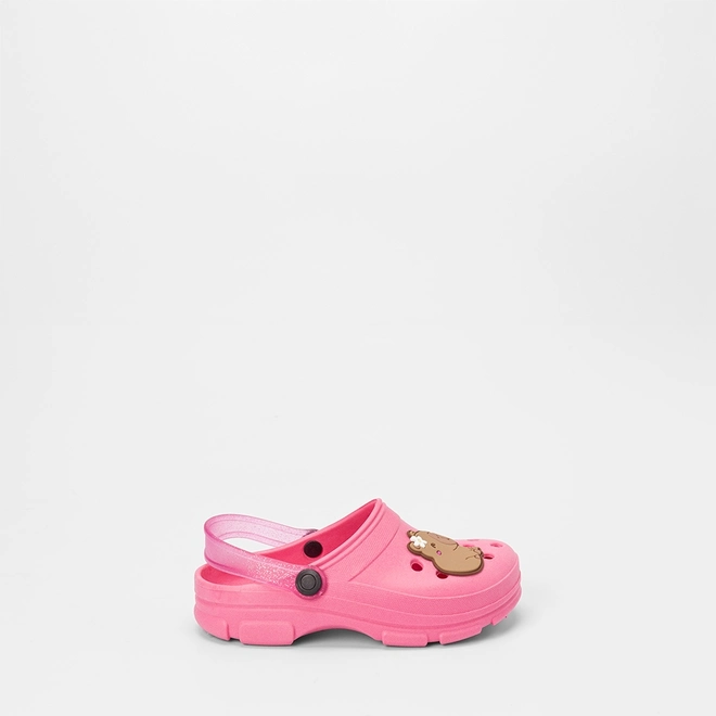 Babuche Infantil Gabrielinha Capivara Rosa