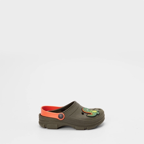 Babuche Infantil Vertus Dinossauro Verde