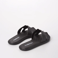 Rasteira Feminina Moleca Com Tira Texturizada Preto
