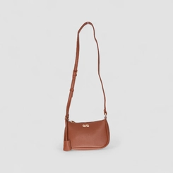 Bolsa Transversal Gabriela Pequena Marrom