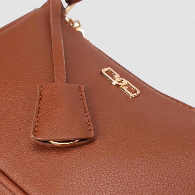 Bolsa Transversal Gabriela Pequena Marrom