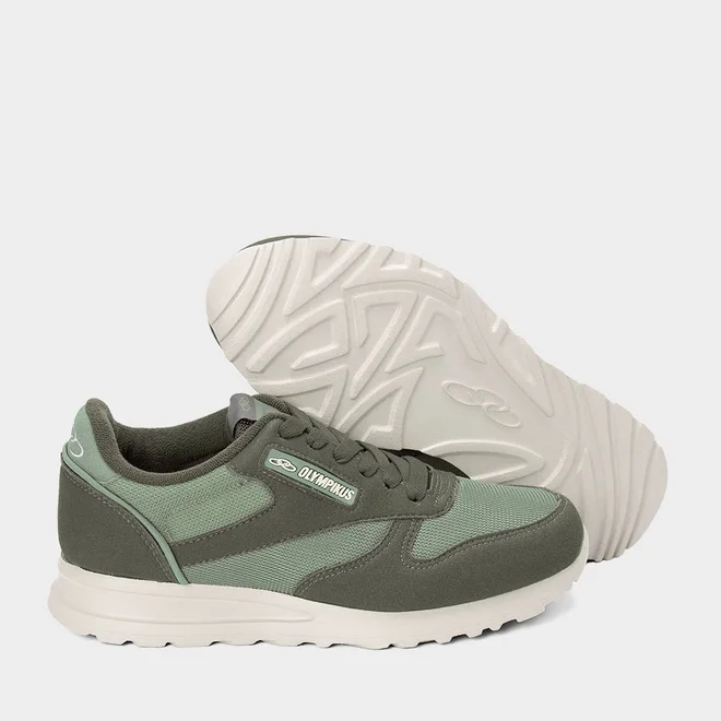 Tênis Casual Masculino Olympikus Jogging 101 SE Verde