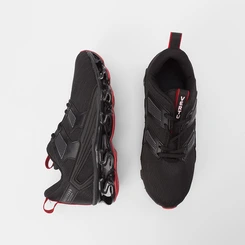 Tênis Esportivo Masculino Vertus Preto & Vermelho