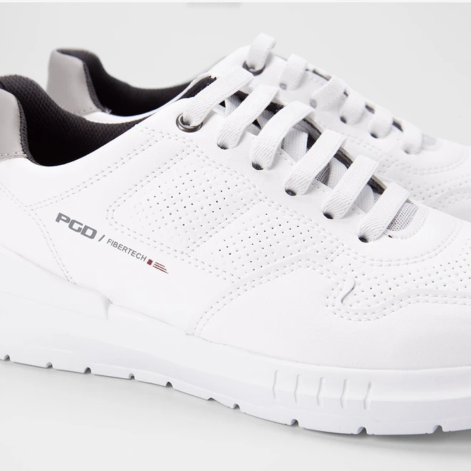 Tênis Casual Masculino Pegada Original Elástico Branco