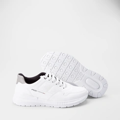 Tênis Casual Masculino Pegada Original Elástico Branco