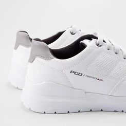 Tênis Casual Masculino Pegada Original Elástico Branco
