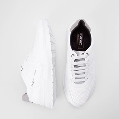 Tênis Casual Masculino Pegada Original Elástico Branco