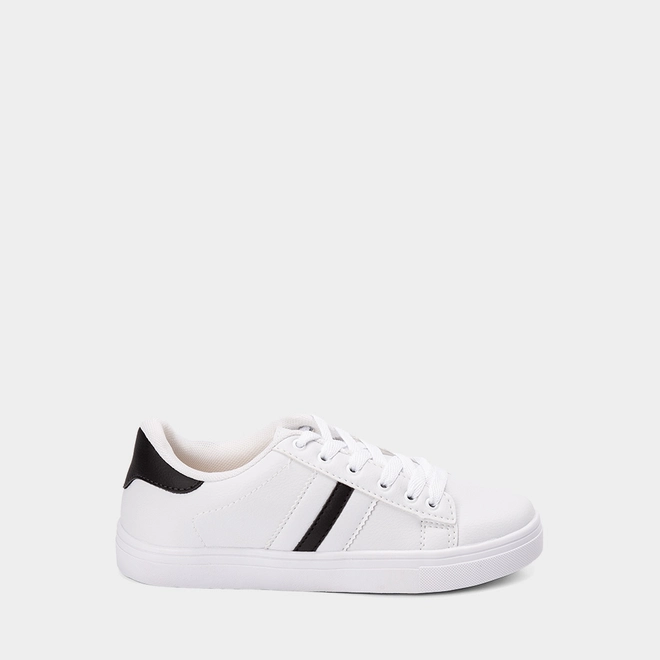 Tênis Casual Feminino Penélope Branco & Preto