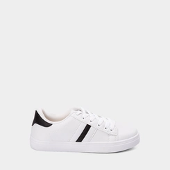 Tênis Casual Feminino Penélope Branco & Preto
