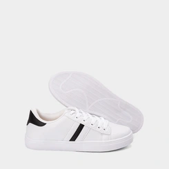 Tênis Casual Feminino Penélope Branco & Preto