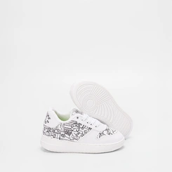 Tênis Casual Infantil Mini-Pé Goods Colorir Branco