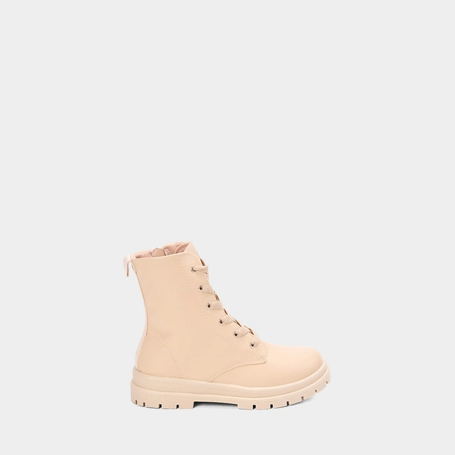 Bota Coturno Infantil Mini Sua Cia Bege