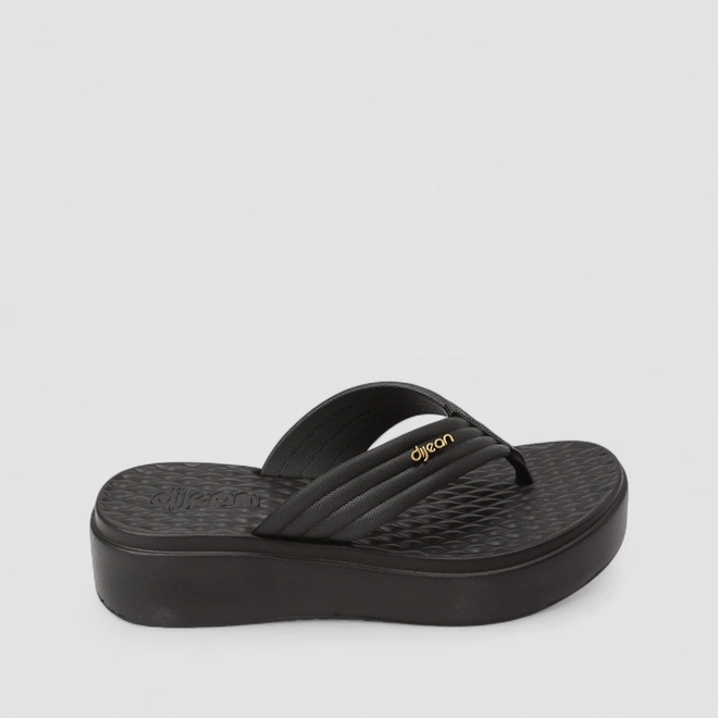 Tamanco Feminino Dijean Plataforma Preto