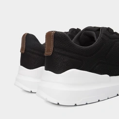 Tênis Casual Masculino Pegada Couro Preto