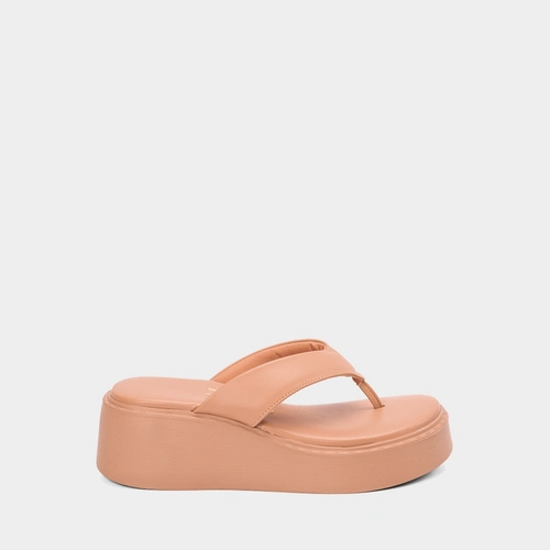 Tamanco Vizzano Plataforma Nude