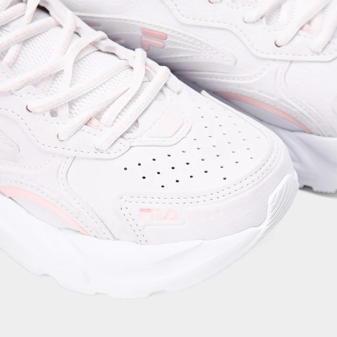 Tênis Esportivo Feminino Fila Street Fit 2 Metalizado Mesh Branco