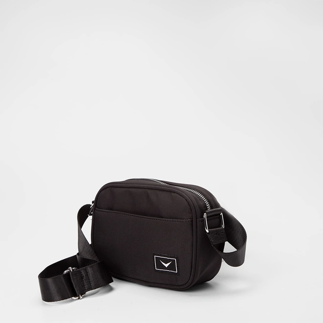 Bolsa Camera Bag Vertus Pequena Transversal Preto