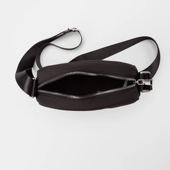 Bolsa Camera Bag Vertus Pequena Transversal Preto