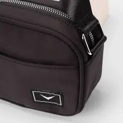 Bolsa Camera Bag Vertus Pequena Transversal Preto