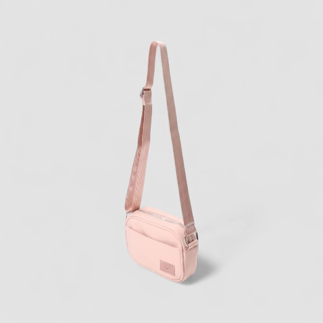 Bolsa Camera Bag Vertus Pequena Transversal Rosa
