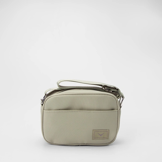 Bolsa Camera Bag Vertus Pequena Transversal Verde