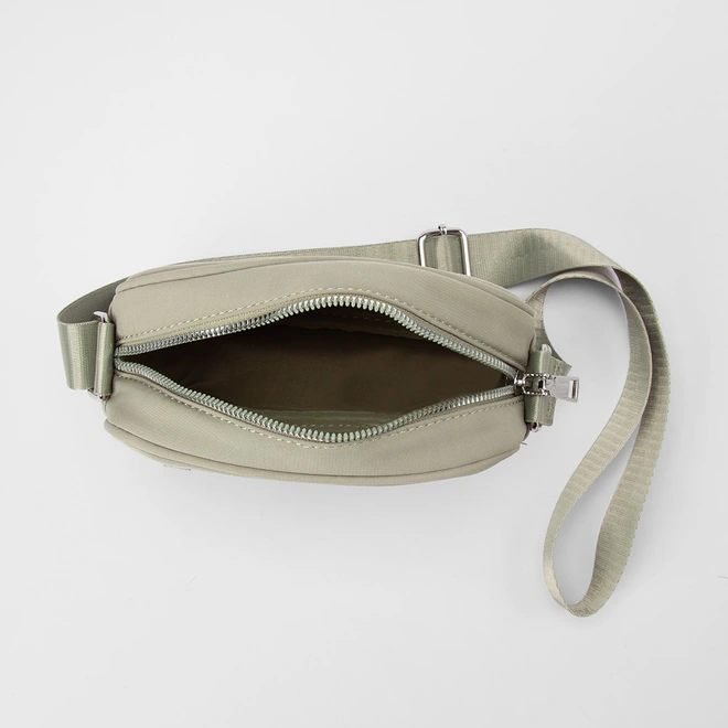 Bolsa Camera Bag Vertus Pequena Transversal Verde
