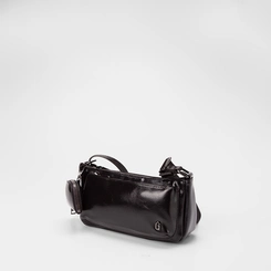 Bolsa Transversal Gabriela Média Com Porta-Moedas Preto