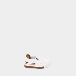 Slip On Bebê Molekinho Calce Fácil Perfuros Branco