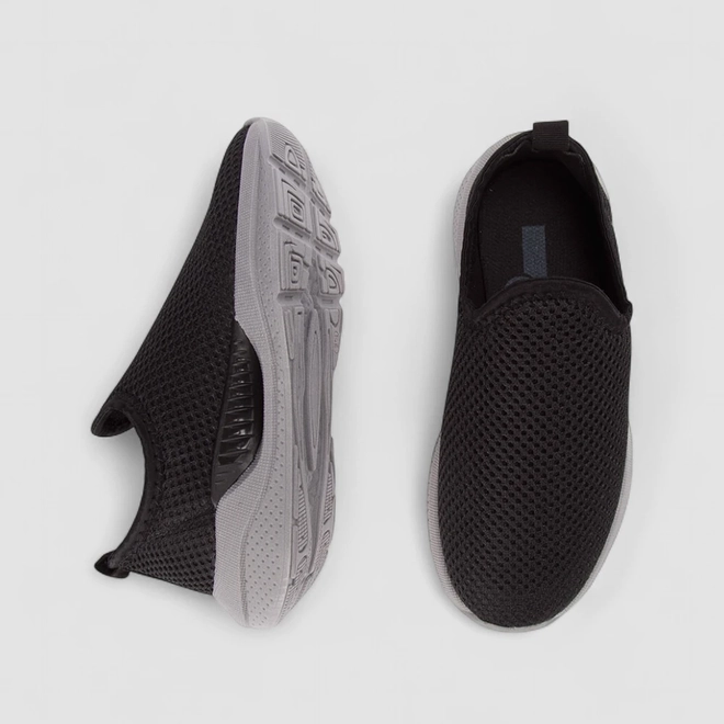 Slip On Infantil Molekinho Calce Fácil Preto